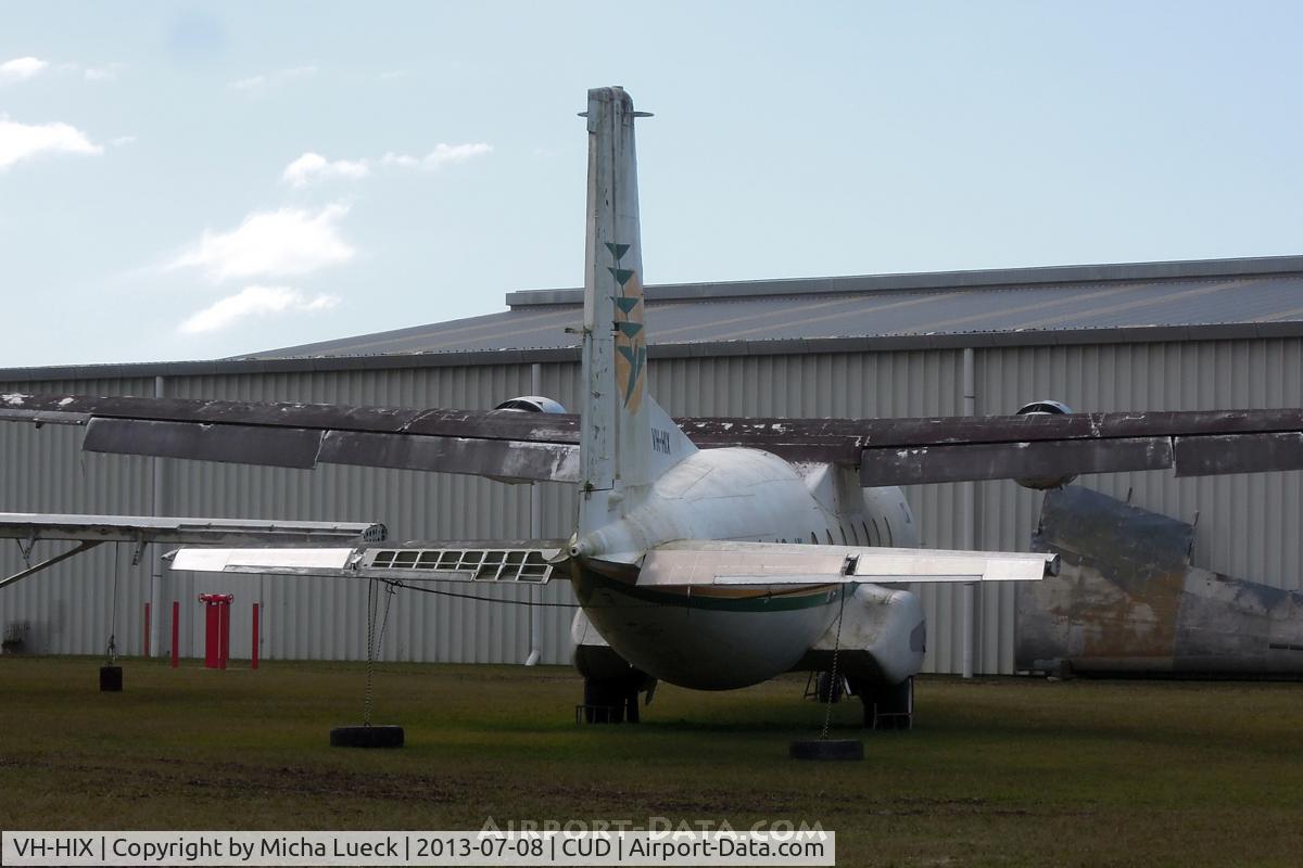 VH-HIX, 1967 Nord 262A C/N 42, At the Queensland Air Museum, Caloundra