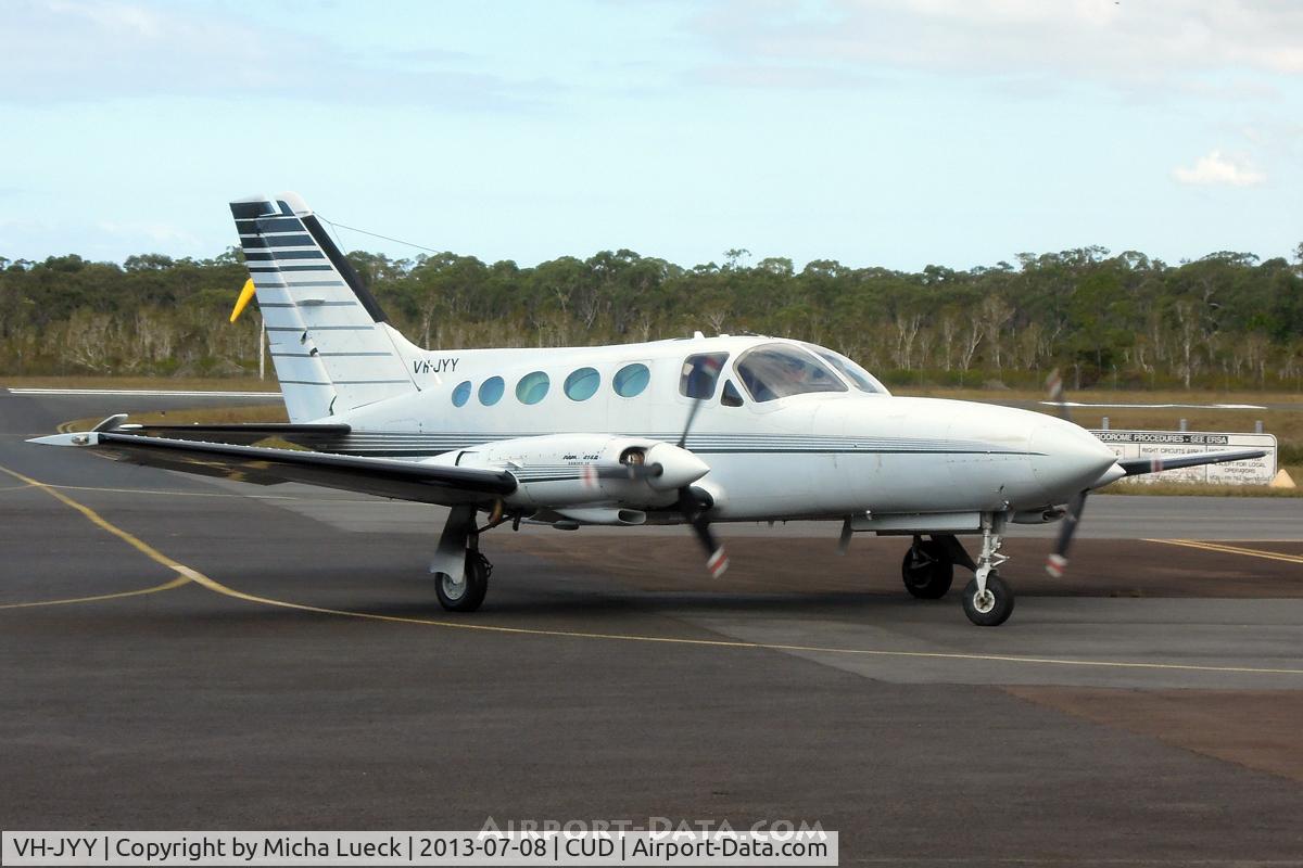 VH-JYY, 1978 Cessna 414A Chancellor C/N 414A0224, At Caloundra