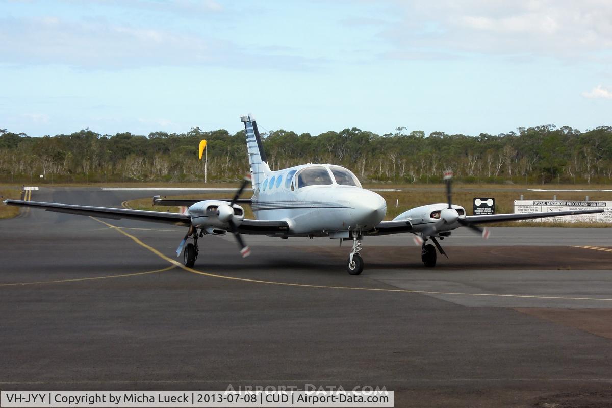 VH-JYY, 1978 Cessna 414A Chancellor C/N 414A0224, At Caloundra