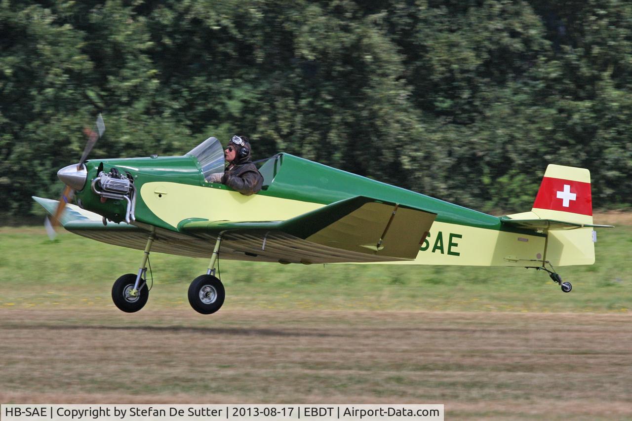 HB-SAE, 1958 Jodel D-9 Bebe Bebe C/N AB-11, Fly In 2013.