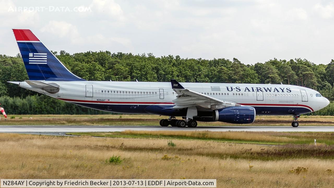 N284AY, 2010 Airbus A330-243 C/N 1095, departure via RW18W