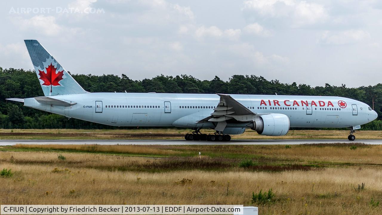 C-FIUR, 2007 Boeing 777-333/ER C/N 35242, departure via RW18W
