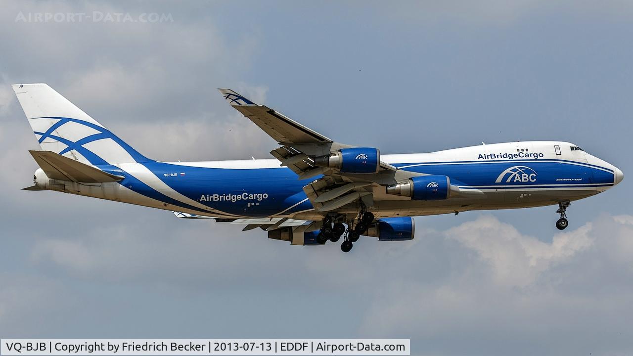 VQ-BJB, 2004 Boeing 747-446F C/N 33749, on final RW07R