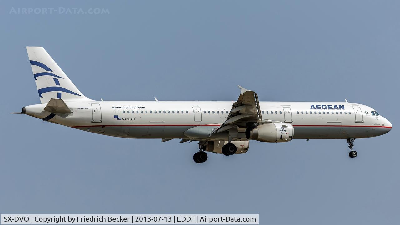 SX-DVO, 2008 Airbus A321-231 C/N 3462, on final RW07R