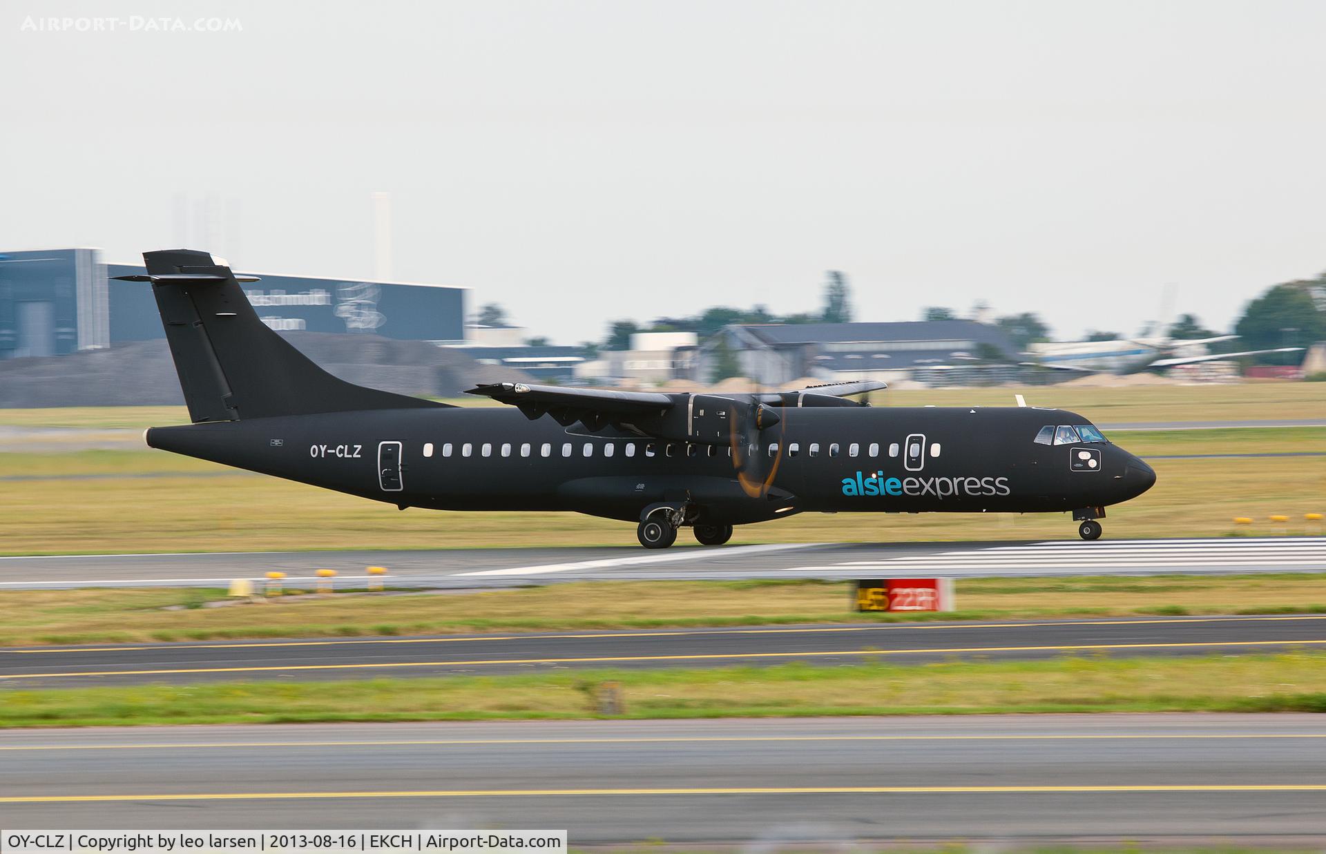 OY-CLZ, 2008 ATR 72-212A C/N 818, Copenhagen Kastrup 16.8.13