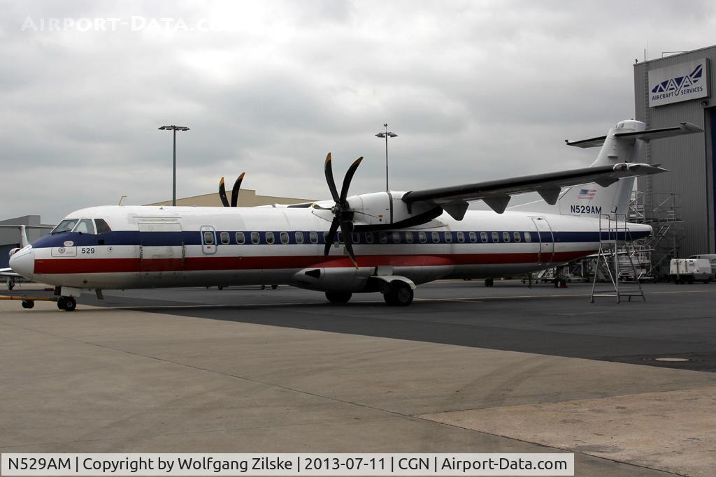 N529AM, 1997 ATR 72-212A C/N 529, visitor