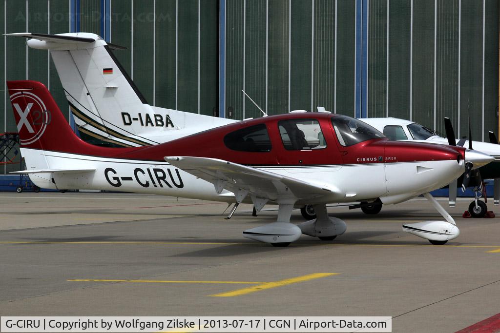 G-CIRU, 2009 Cirrus SR20 C/N 2023, visitor
