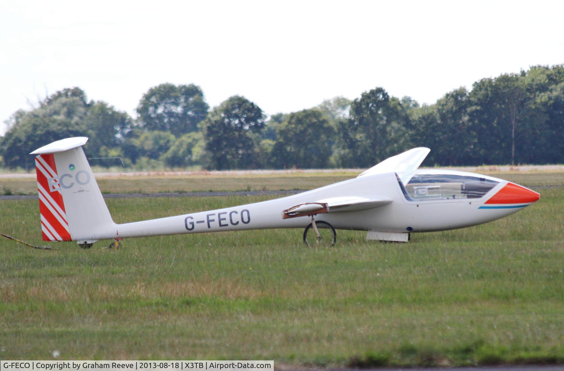 G-FECO, Grob G-102 Astir CS77 C/N 1837, At Tibenham.