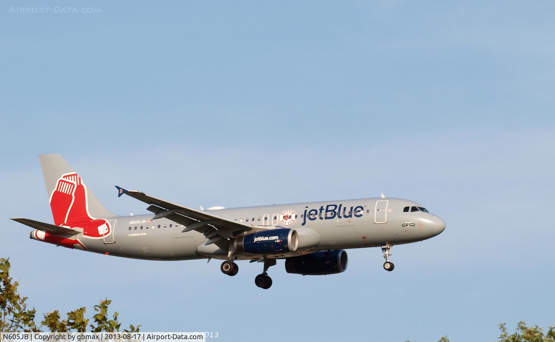 N605JB, 2005 Airbus A320-232 C/N 2368, Jet Blue 