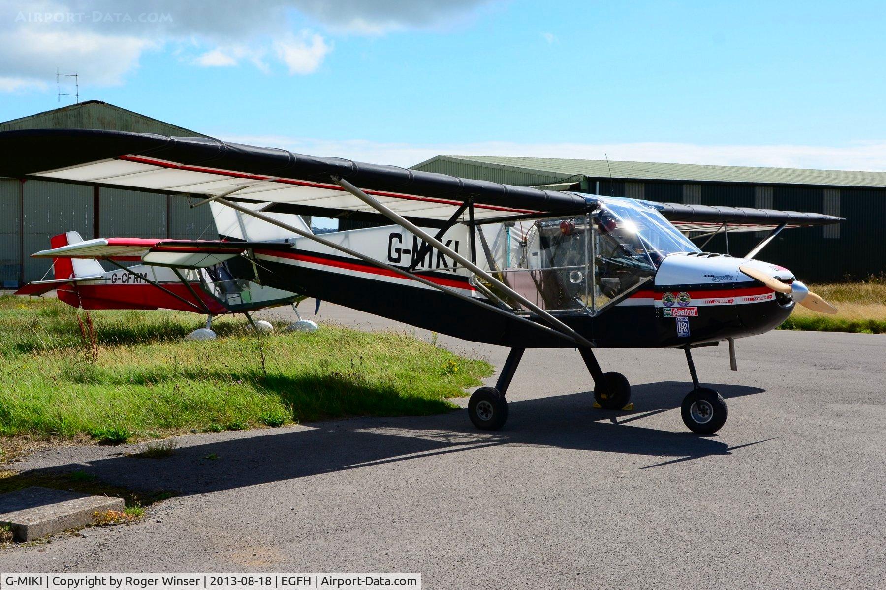 G-MIKI, 1997 Rans S-6ESA/TR Coyote II C/N PFA 204-13094, Visiting Coyote II.