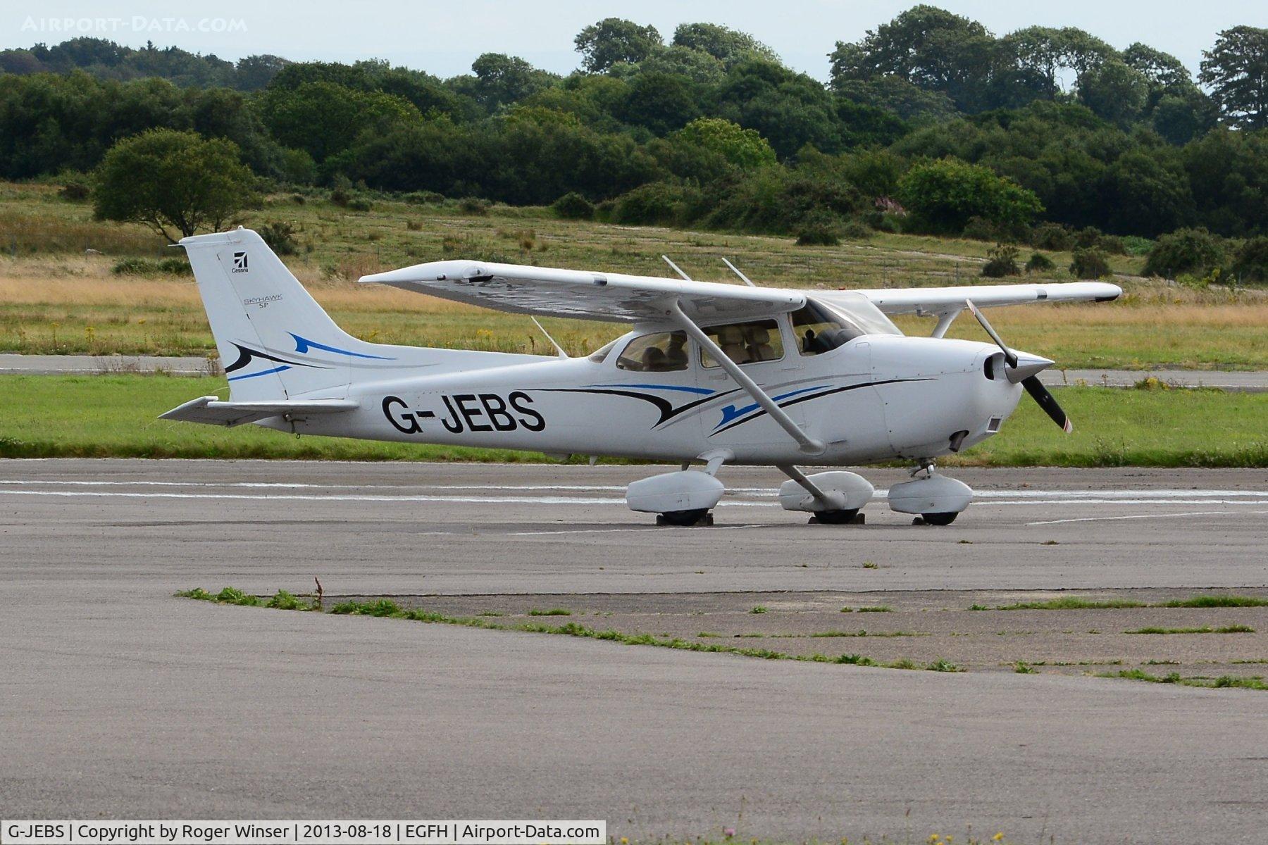 G-JEBS, 2012 Cessna 172S Skyhawk C/N 172S11188, Visiting Skyhawk SP. Previously registered N9240B.