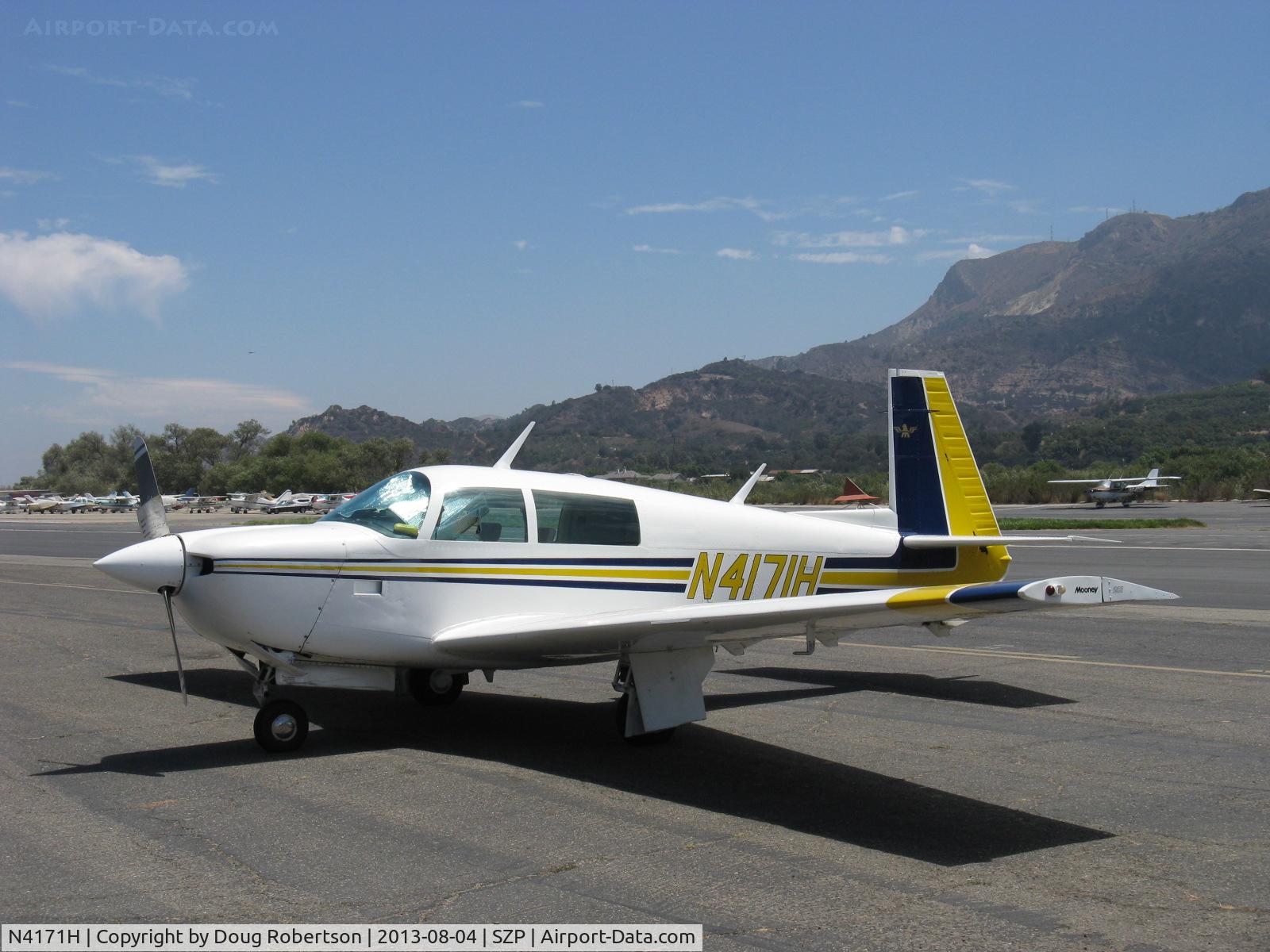 N4171H, 1978 Mooney M20J 201 C/N 24-0653, 1978 Mooney M20J 201, Lycoming IO-360-A3B6D 200 Hp, long fuselage 4 place, Utah return visitor