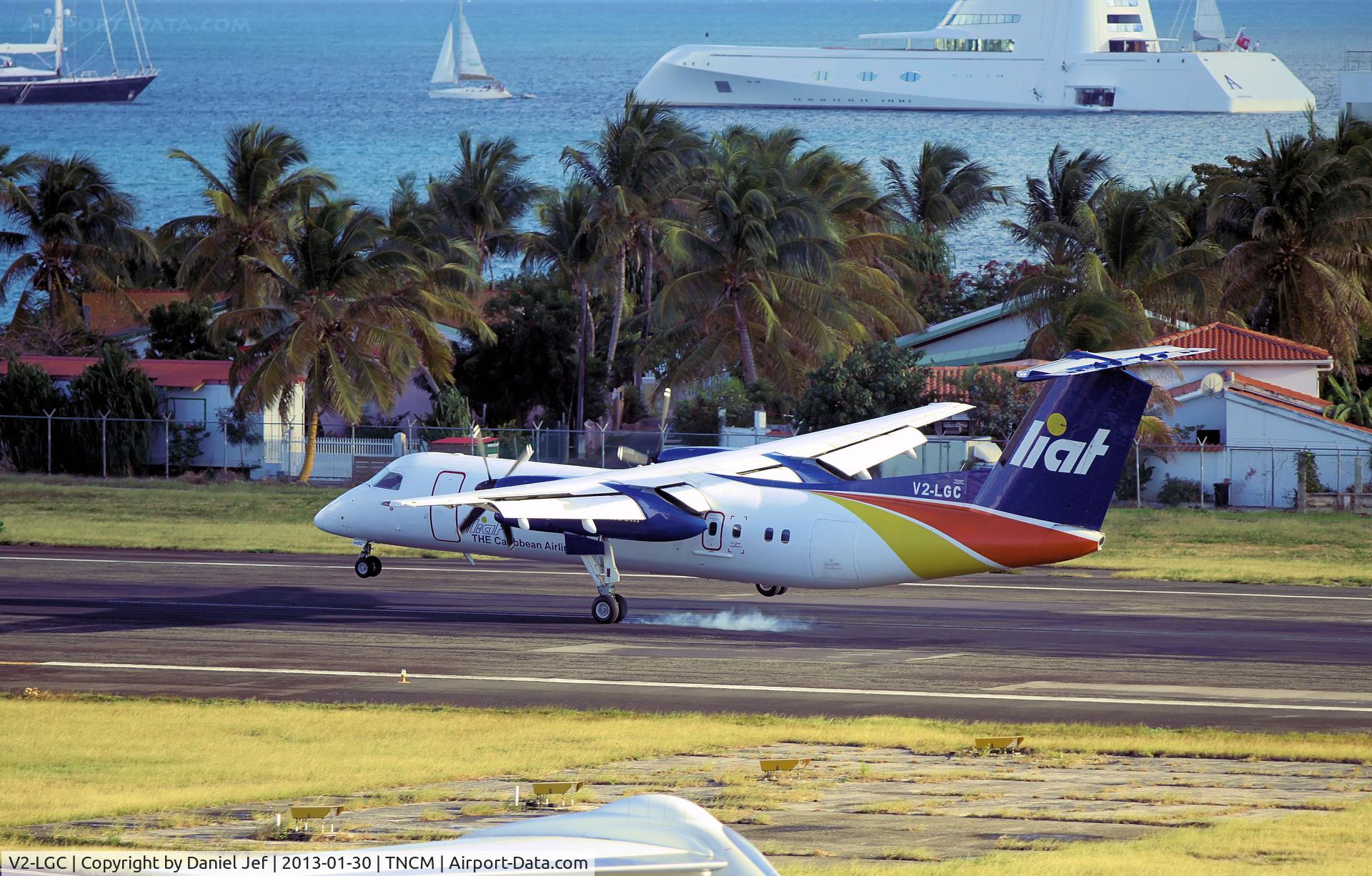 V2-LGC, 1991 De Havilland Canada DHC-8-311 Dash 8 C/N 298, V2-LGC
