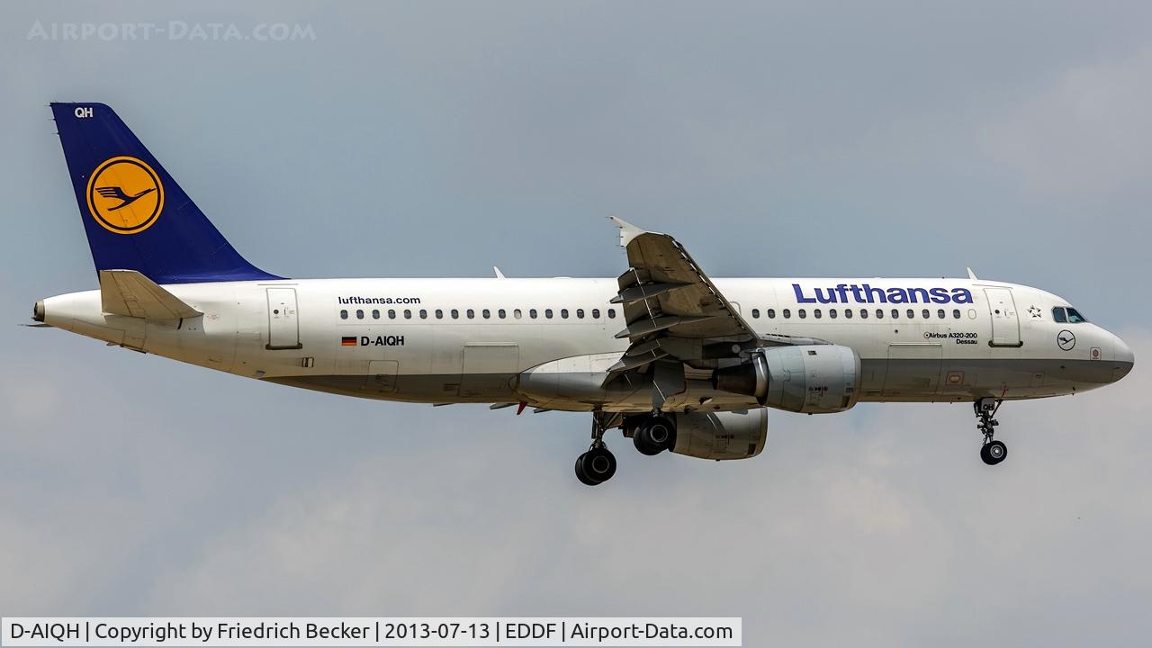 D-AIQH, 1991 Airbus A320-211 C/N 217, on final RW07R