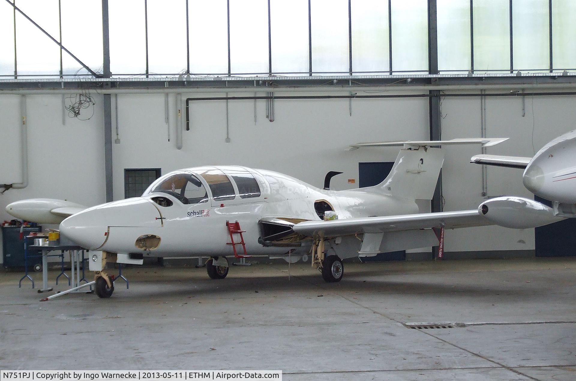 N751PJ, Morane-Saulnier MS-760 Paris IR C/N 51, Morane-Saulnier MS.760 Paris during an open day at former German Army Aviation base, now civilian Mendig airfield