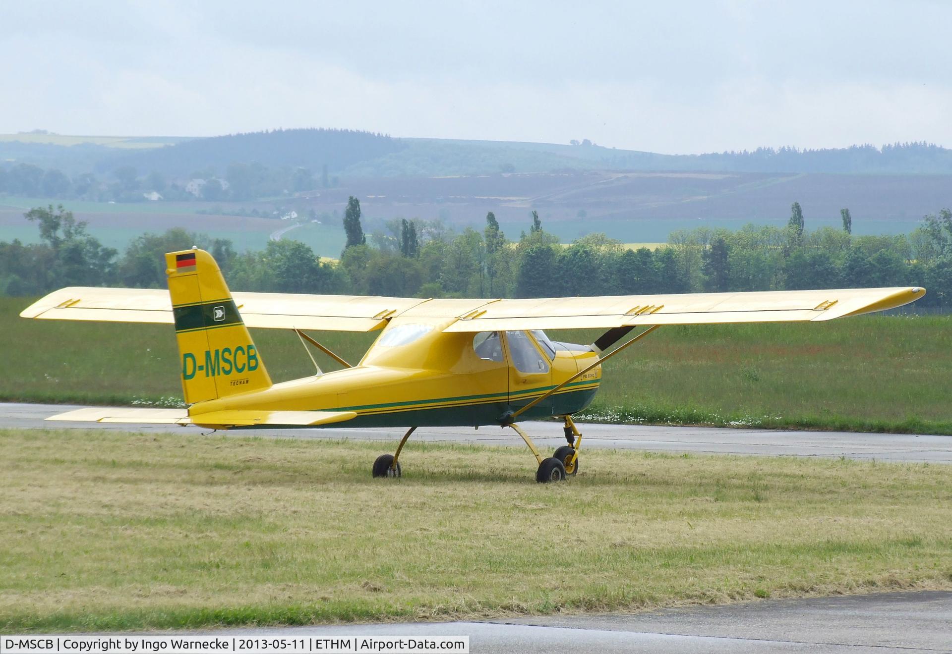 D-MSCB, Tecnam P-92 Echo C/N 179, Tecnam P92 Echo during an open day at former German Army Aviation base, now civilian Mendig airfield