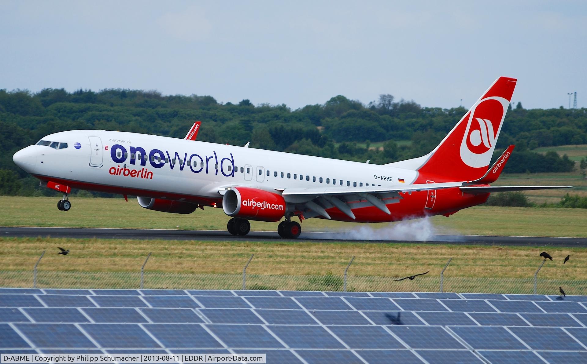 D-ABME, 2012 Boeing 737-86J C/N 37766, First airberlin ONEWORLD for this year!