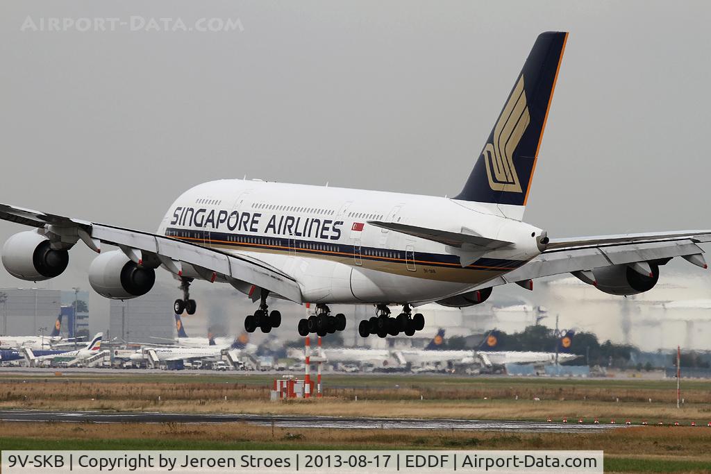 9V-SKB, 2006 Airbus A380-841 C/N 005, Frankfurt 17-08-2013