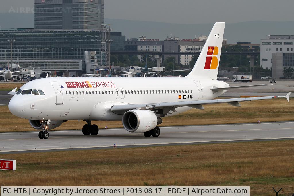 EC-HTB, 2001 Airbus A320-214 C/N 1530, Frankfurt 17-08-2013
