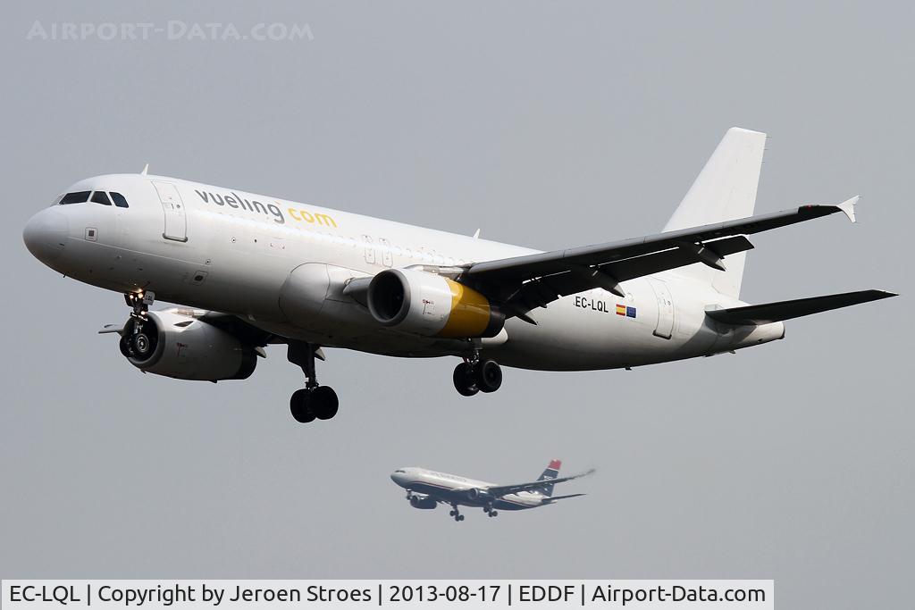 EC-LQL, 2002 Airbus A320-232 C/N 1749, together...