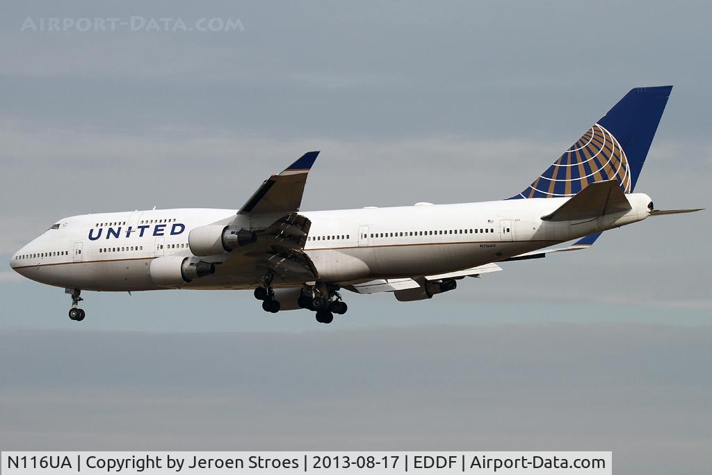N116UA, 1998 Boeing 747-422 C/N 26908, big boy