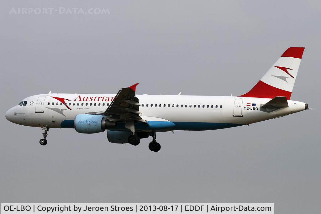 OE-LBO, 1998 Airbus A320-214 C/N 776, Austrian