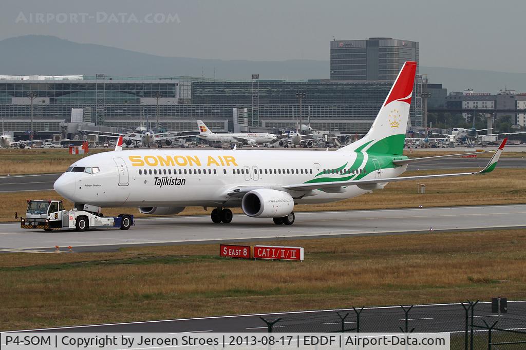 P4-SOM, 2011 Boeing 737-93Y/ER C/N 40889, coming from an (for me) unknown country and location..