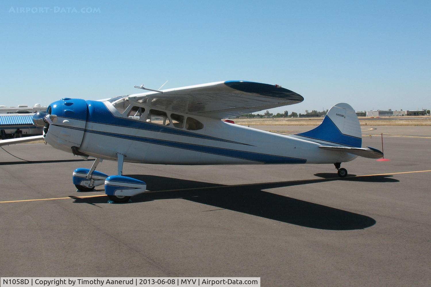 N1058D, 1951 Cessna 190 C/N 7670, 1951 Cessna 190, c/n: 7670