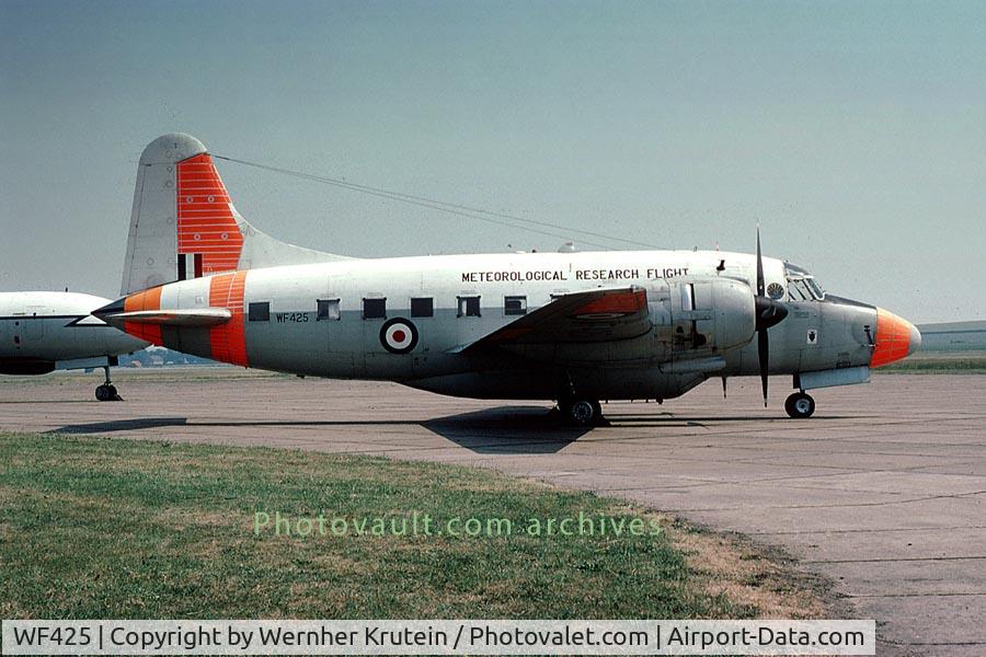 WF425, 1952 Vickers Varsity T.1 C/N 568, Meteorological Research Flight, The Imperial War Museum, Duxford, England