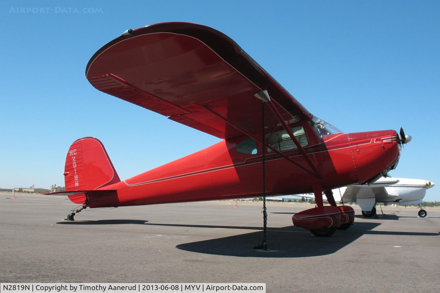 N2819N, 1947 Cessna 140 C/N 13080, 1947 Cessna 140, c/n: 13080
