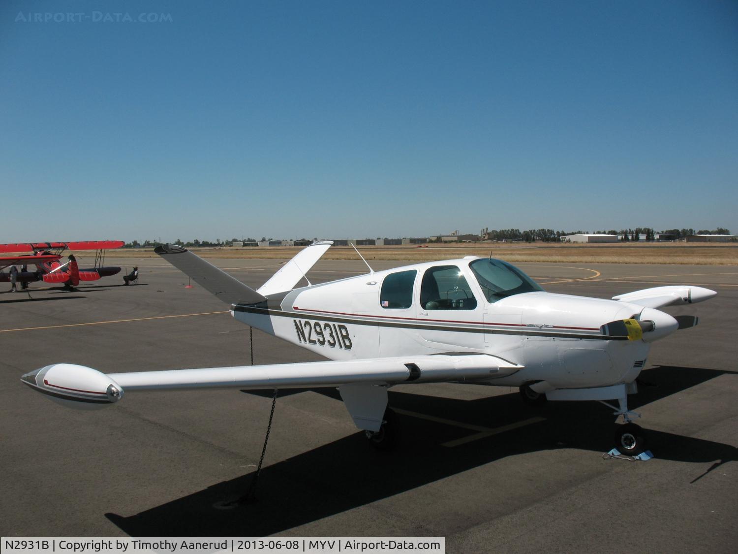 N2931B, 1953 Beech D35 C/N D-3572, 1953 Beech D35, c/n: D-3572