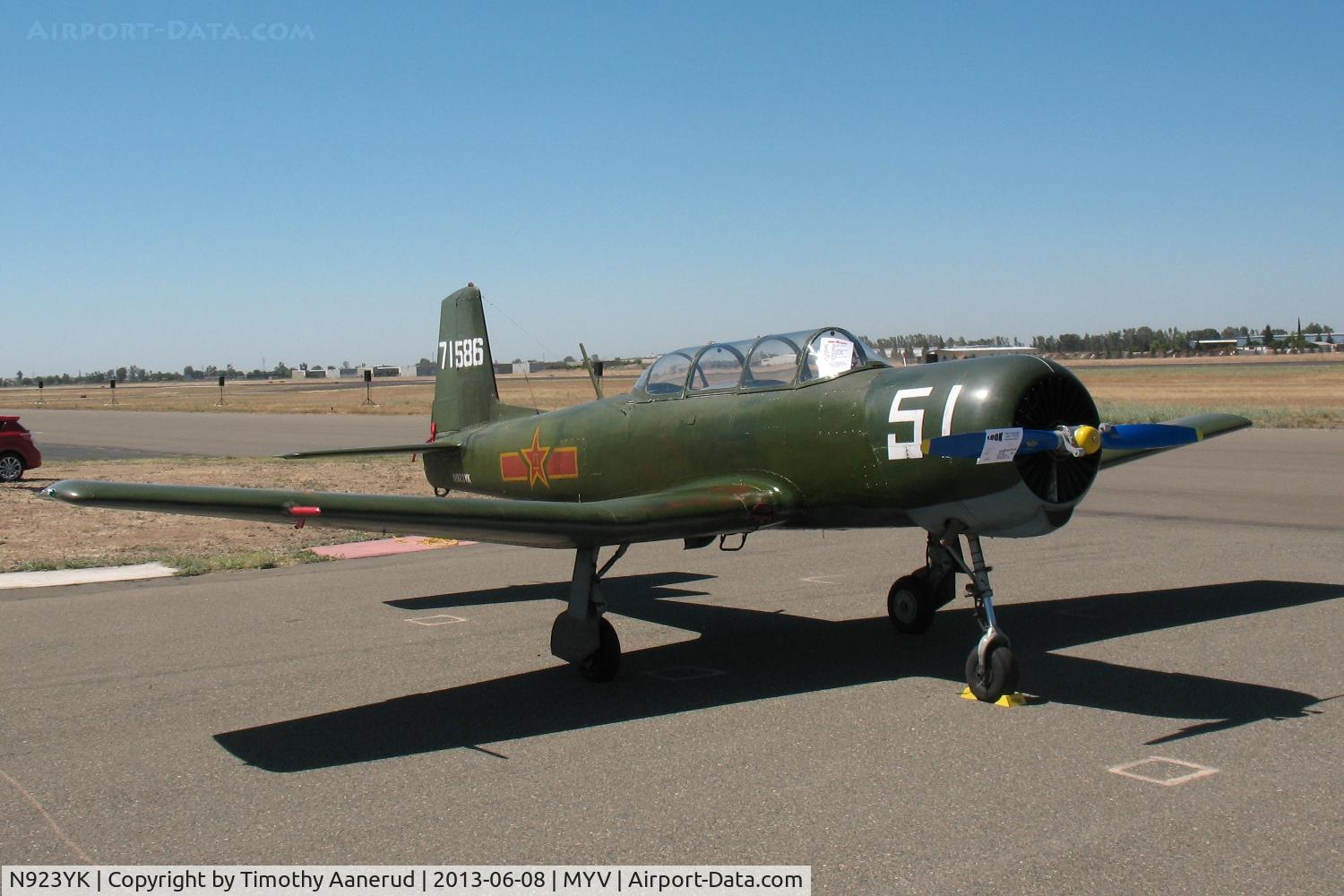 N923YK, 1988 Nanchang CJ-6 C/N 4432014, 1988 Nanchang CJ-6, c/n: 4432014