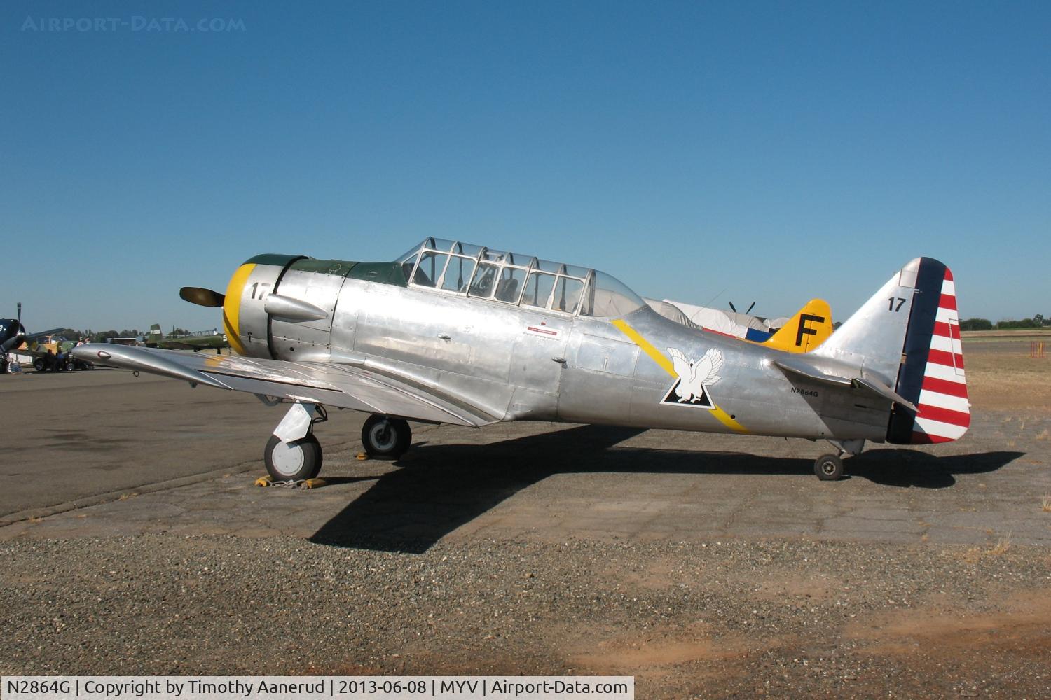 N2864G, 1959 North American SNJ-6 Texan C/N 121-43132, 1959 North American SNJ-6, c/n: 112169