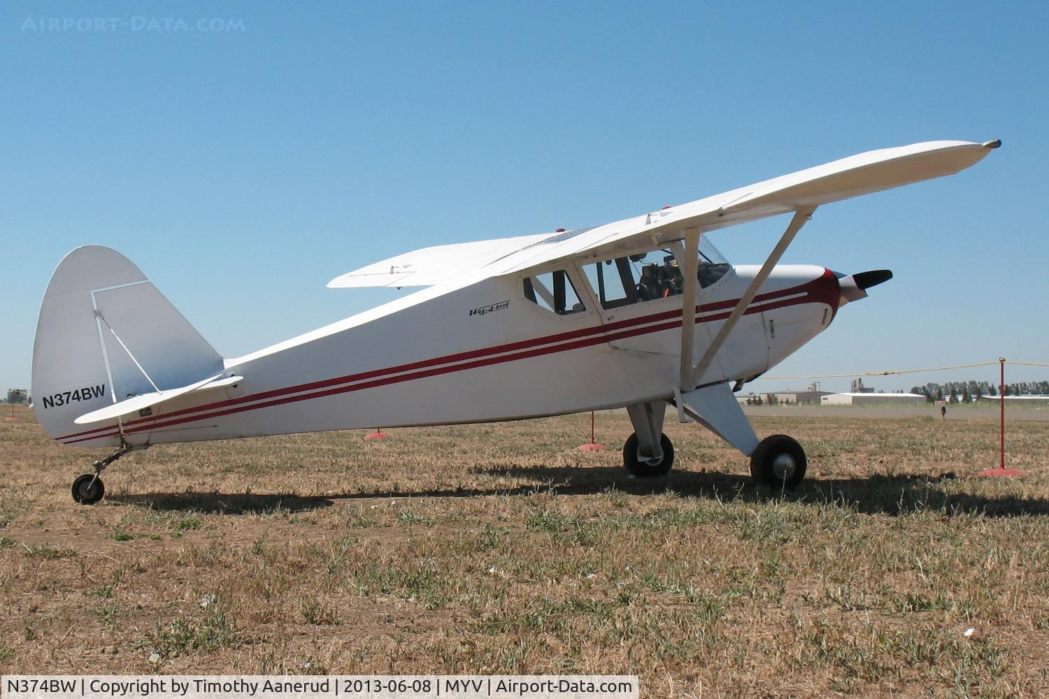 N374BW, 2007 Wag-Aero Wag-a-Bond Traveler C/N 1354, 2007 WAG-A-BOND TRAVELER, c/n: 1354