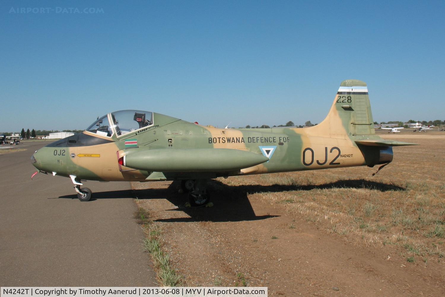 N4242T, 1983 BAC 167 Strikemaster Mk.83 C/N 802, 1983 BAC BAC 167 STKMSTR MK83, c/n: 802