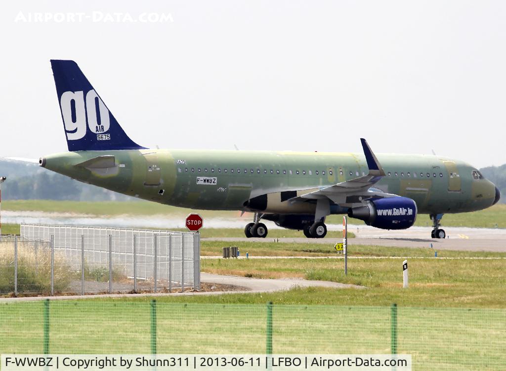 F-WWBZ, 2013 Airbus A320-214 C/N 5675, C/n 5675 - For GoAir
