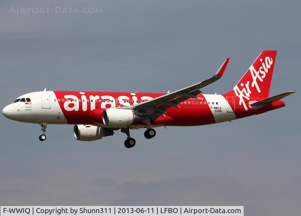 F-WWIQ, 2012 Airbus A320-214 C/N 5098, C/n 5098 - To be PK-AZE and modified as an Airbus A320-216(WL)