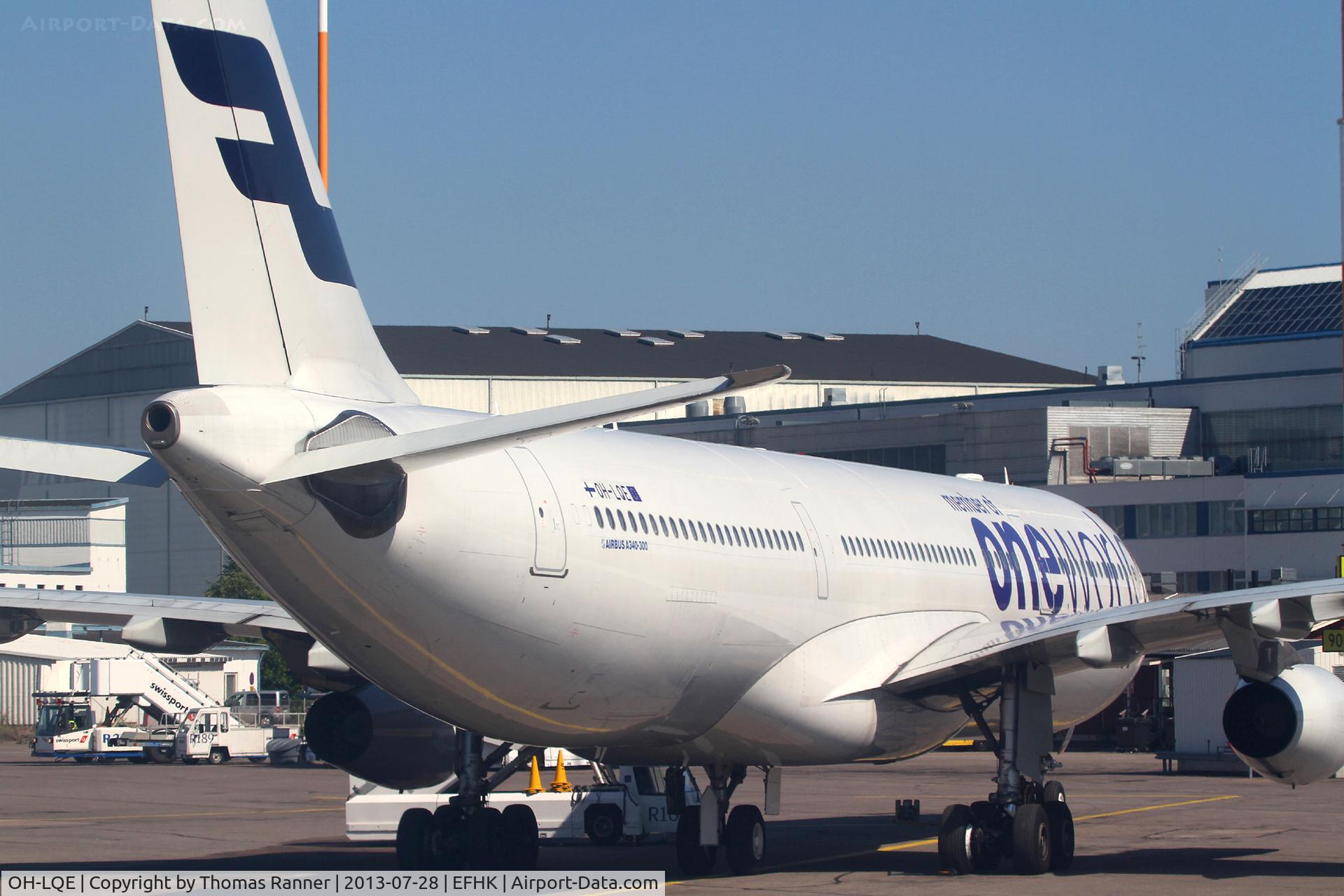 OH-LQE, 2008 Airbus A340-313E C/N 938, Finnair A340