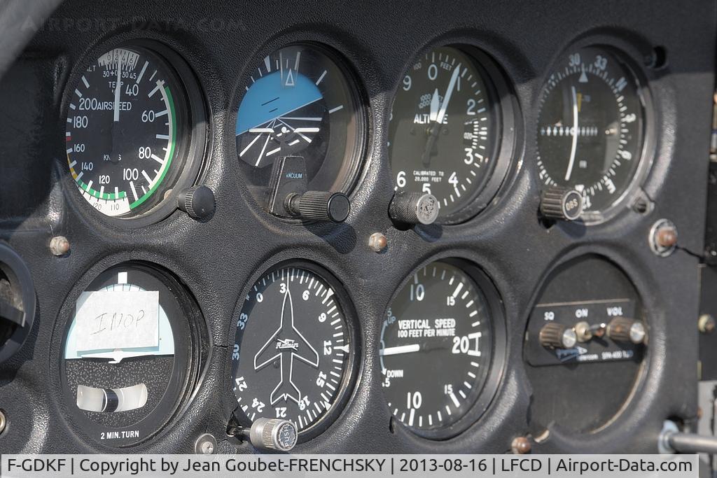 F-GDKF, Robin DR-400-120 C/N 1602, Aéroclub d'Andernos