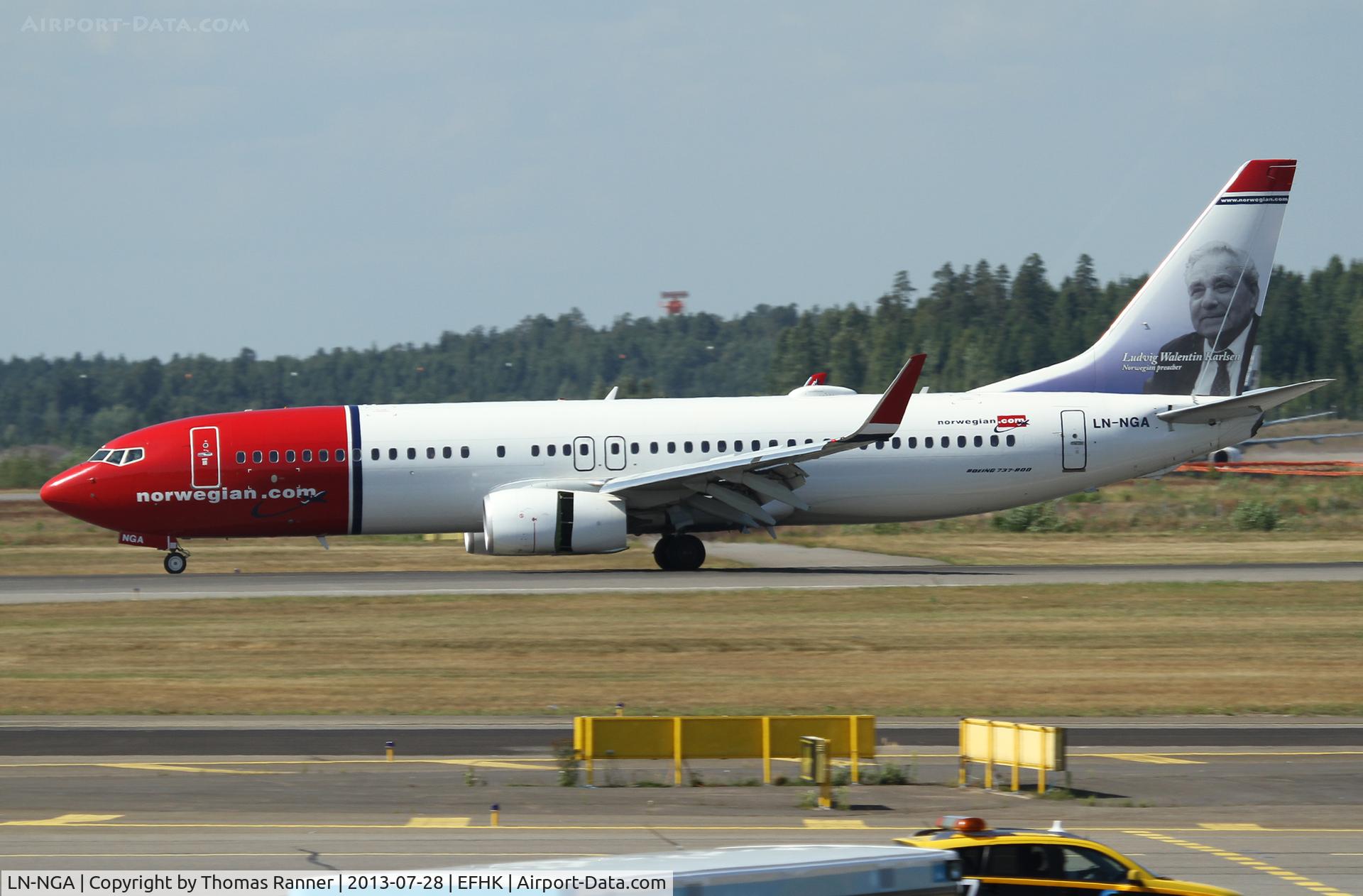 LN-NGA, 2012 Boeing 737-8JP C/N 39014, Norwegian B737