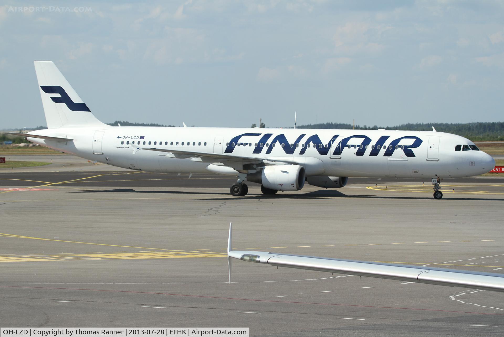 OH-LZD, 2000 Airbus A321-211 C/N 1241, Finnair A321