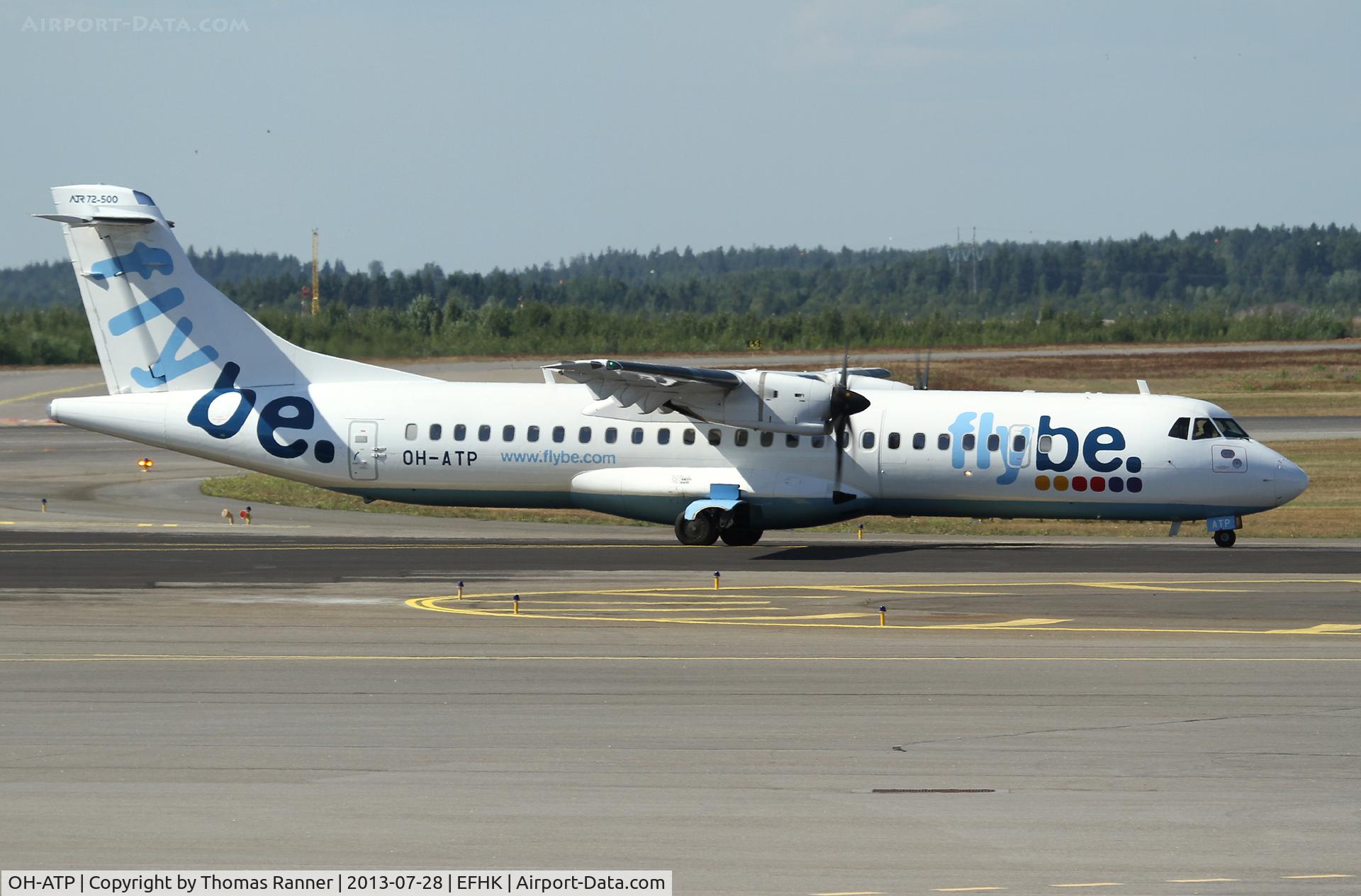 OH-ATP, 2012 ATR 72-500 C/N 1050, FlyBe Nordic ATR72