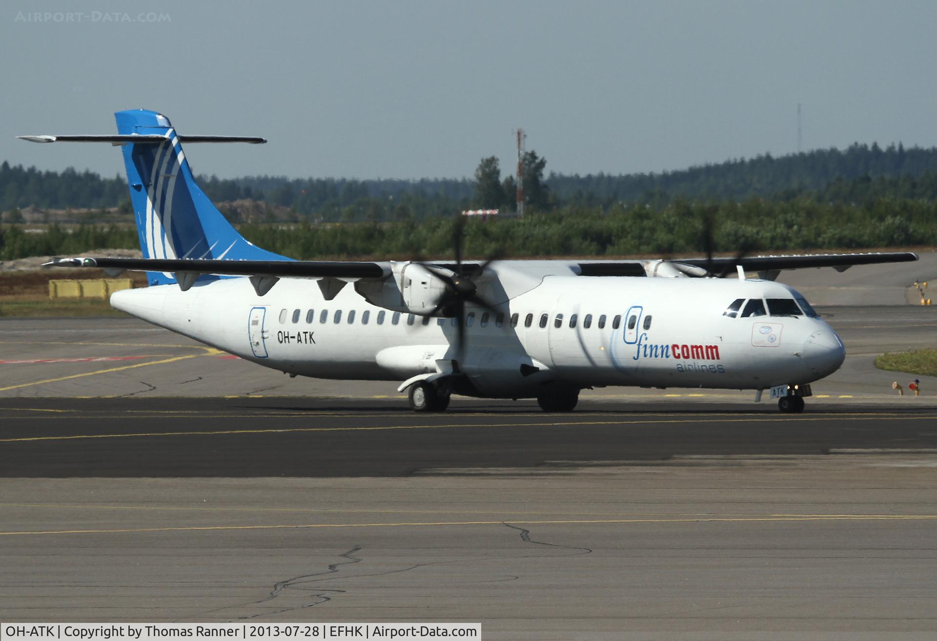 OH-ATK, 2009 ATR 72-212A C/N 848, FinnComm ATR72