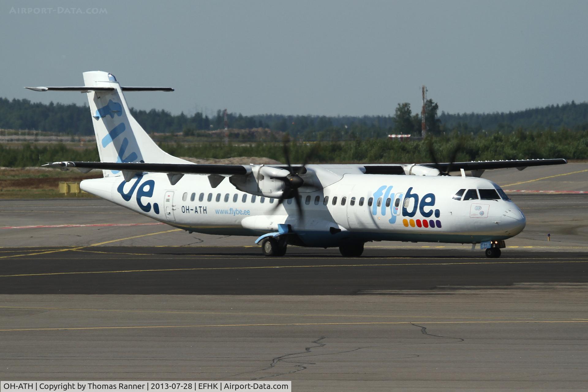 OH-ATH, 2007 ATR 72-212A C/N 769, FlyBe Nordic ATR72