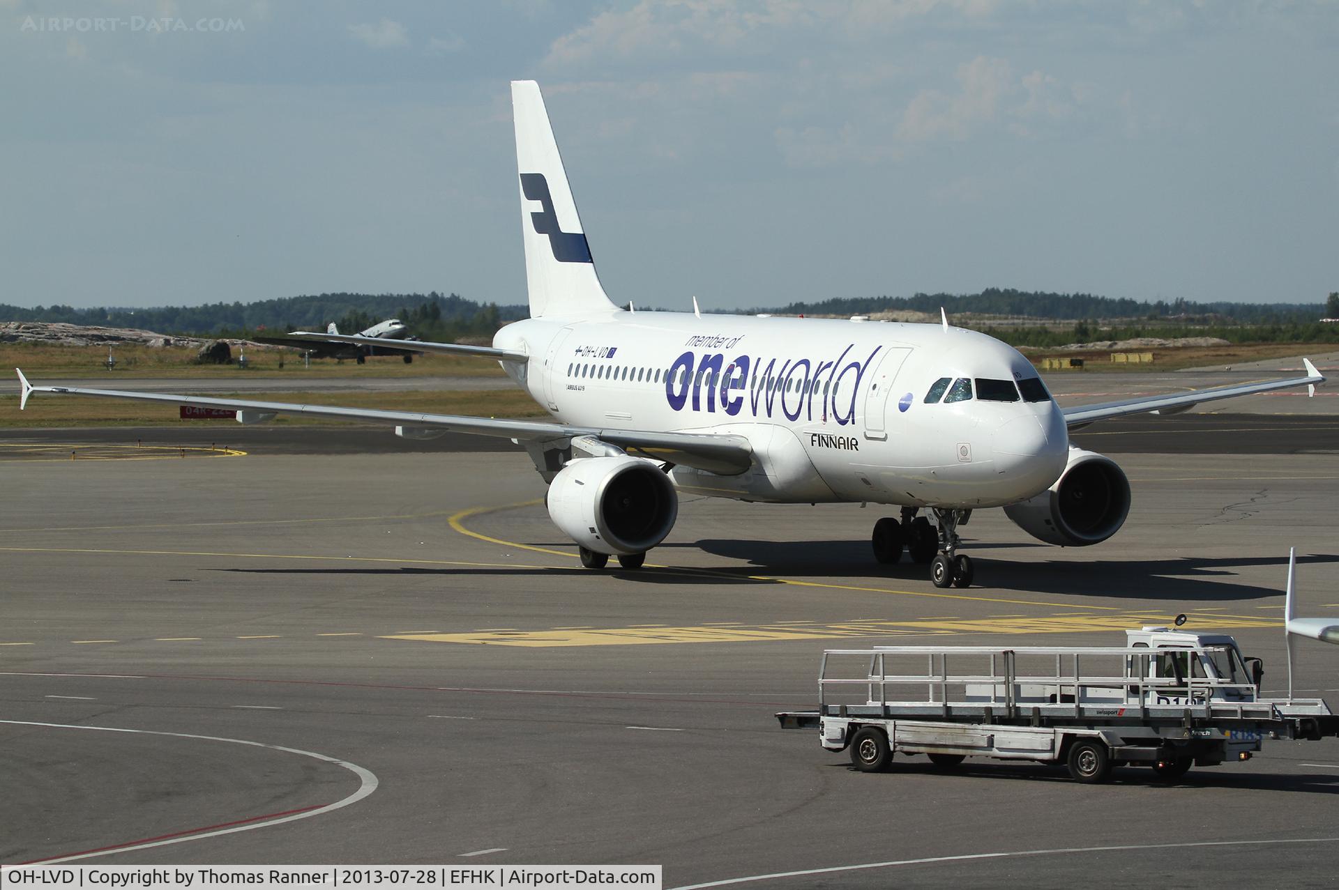OH-LVD, 2000 Airbus A319-112 C/N 1352, Finnair A319
