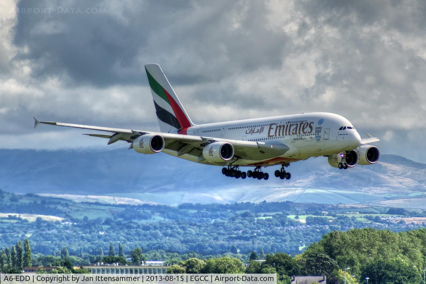 A6-EDD, 2008 Airbus A380-861 C/N 020, a6-edd @ egcc