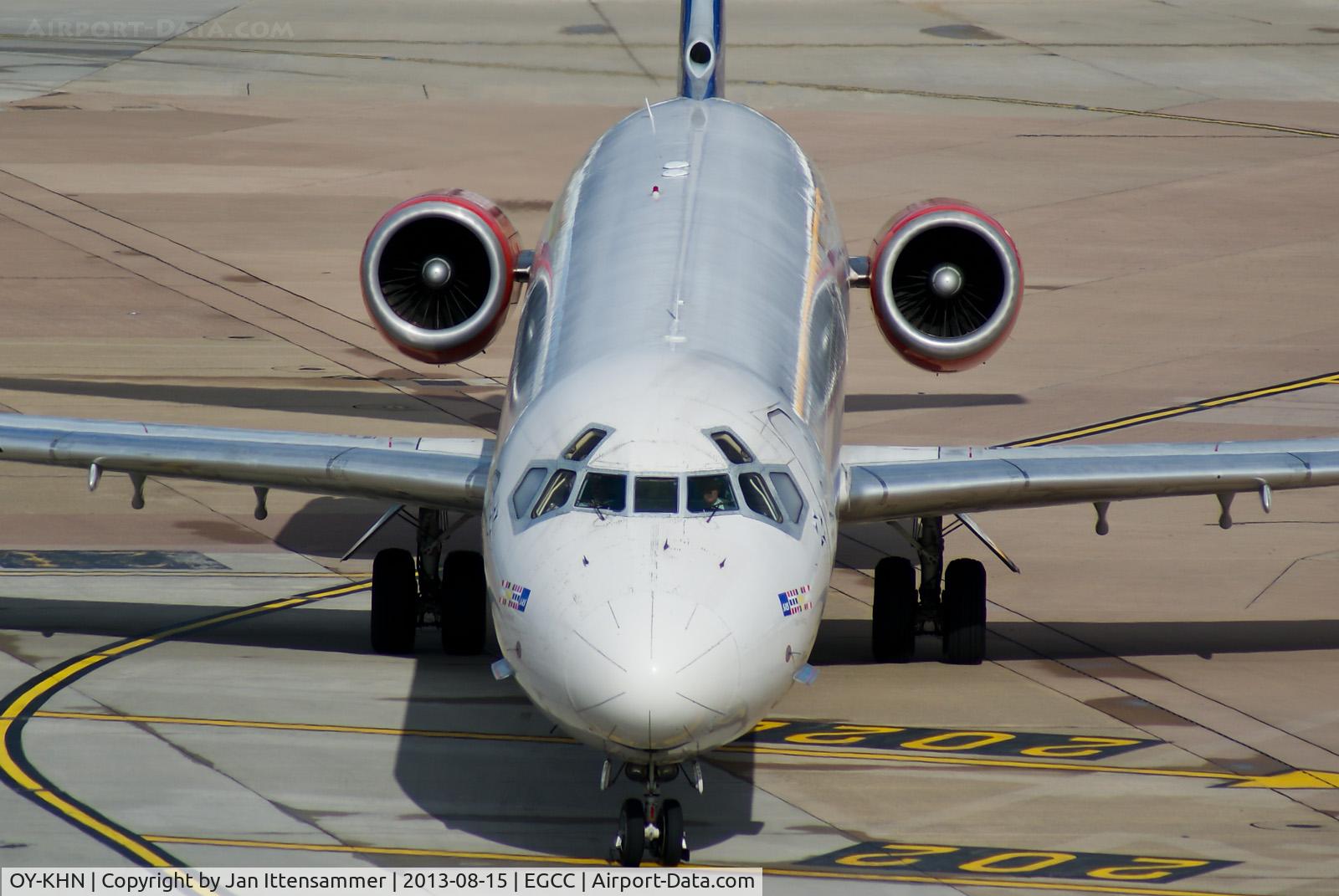 OY-KHN, 1991 McDonnell Douglas MD-82 (DC-9-82) C/N 53000, oy-khn