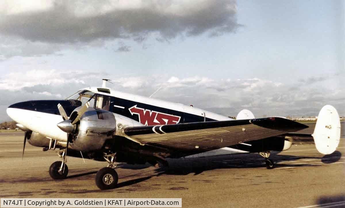 N74JT, 1963 Beech H-18 C/N BA-639, N74JT