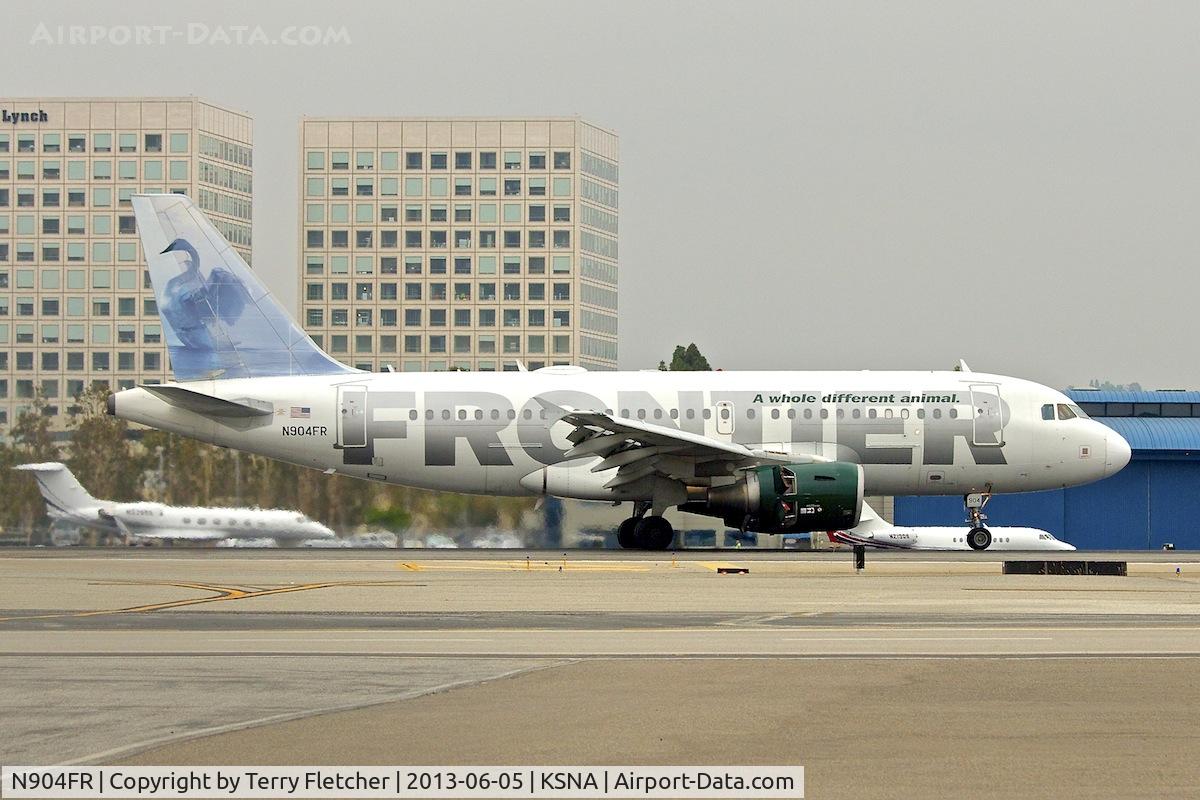 N904FR, 2001 Airbus A319-111 C/N 1579, At John Wayne Airport , Santa Ana , California