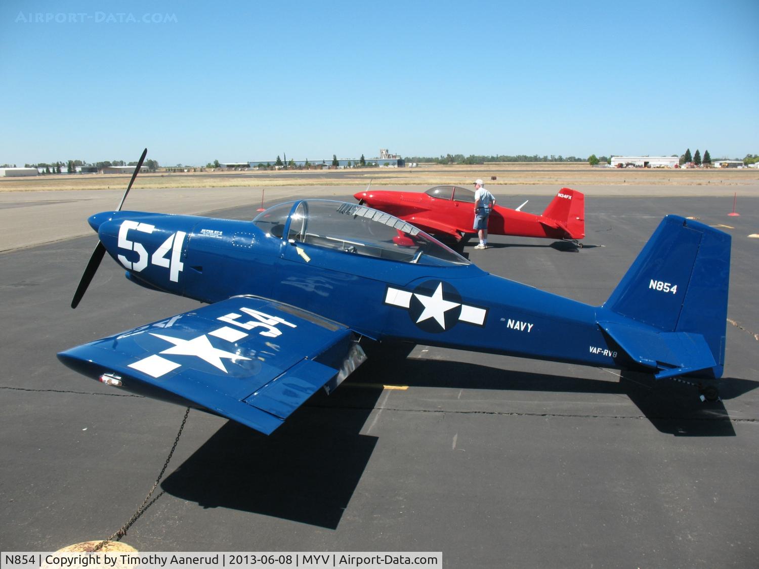 N854, 2002 Vans RV-8 C/N 81273, 2002 SUPER RV8, c/n: 81273